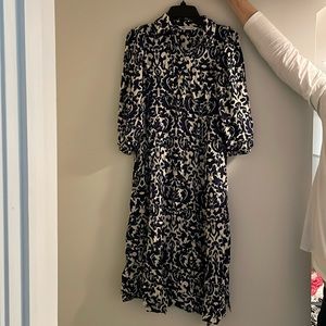 Zara print dress